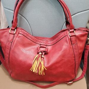 Elegant Red Handbag